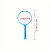 1PC  Mini Color Handheld Children Elderly Reading Puzzle Magnifying Glass Plastic Handle with Lens Magnifying Glass