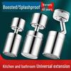 Universal Anti-Splash Faucet Aerator Extension Spout