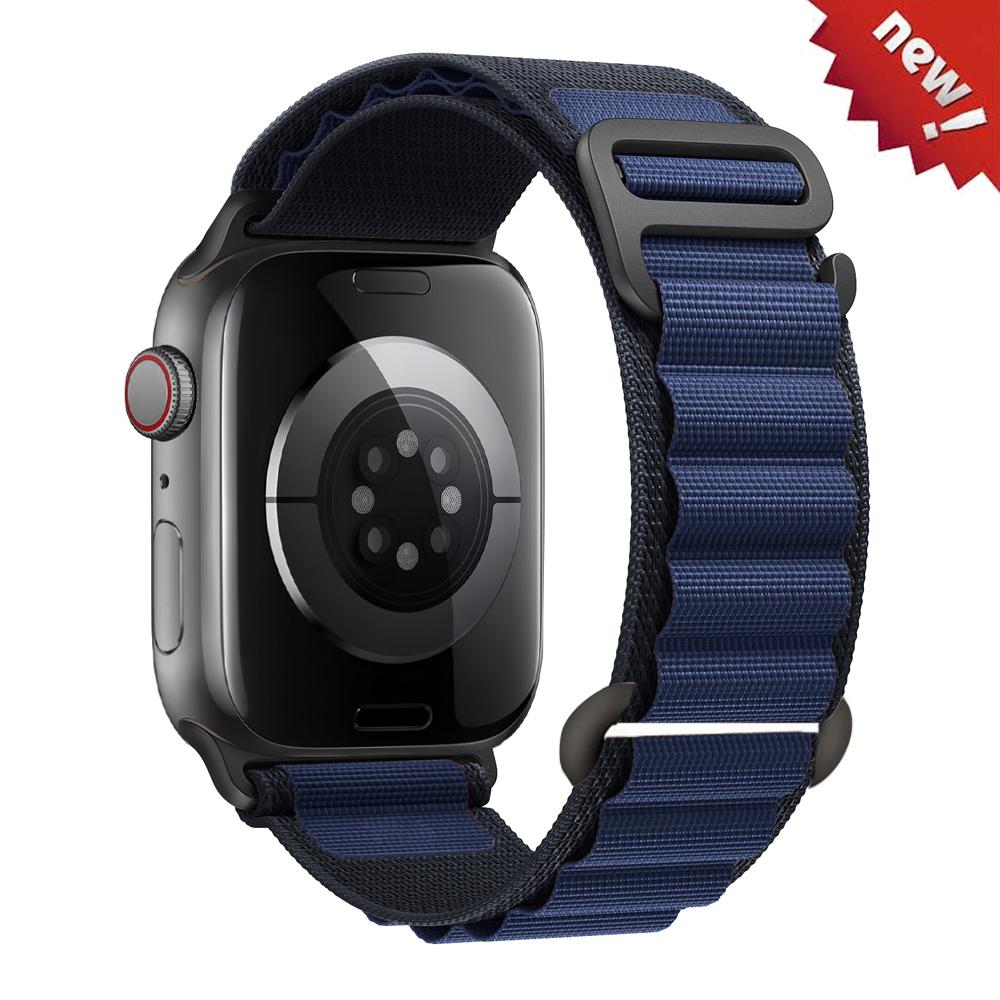 For Apple watch Ultra2 band 49mm 40mm 44mm 45mm 46mm 42mm 41mm Alpine loop Correas bracelet iwatch series 9 7 8 se 3 10 11 Strap