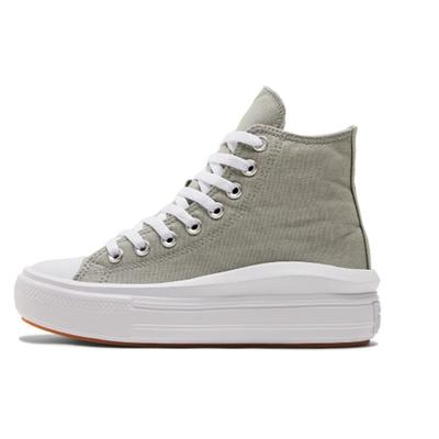 Chuck Taylor All Star Move Platform Высокий сезонный цвет - Женские кроссовки Slate Sage Gum Зеленый Белый A00562C