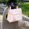 Cartoon electric car hanging bag front bag waterproof large capacity storage bag battery motorcycle multifunction bag