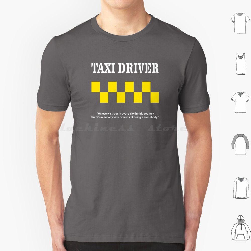 Taxi Driver By Scorsese 1976 T Shirt Big Size 100 Cotton Robert De Niro Movies Films Cinema Cinematography Thriller Harvey