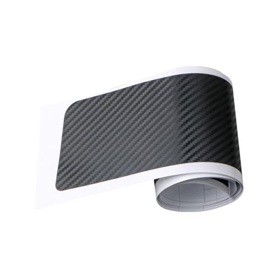 Наклейка на багажник автомобиля, защитная полоса из углеродного волокна, водонепроницаемая, простая установка, наклейка на багажник автомобиля для загрузки и разгрузки без царапин