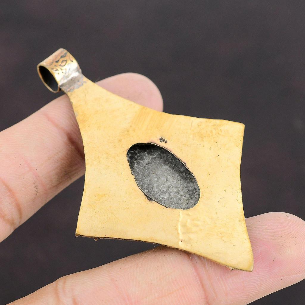 Подвеска из коралла ската, медная подвеска, настоящий драгоценный камень, ручная работа, подвеска из коралла ската, ювелирные изделия, кулон из камня по рождению, медная подвеска для подарка