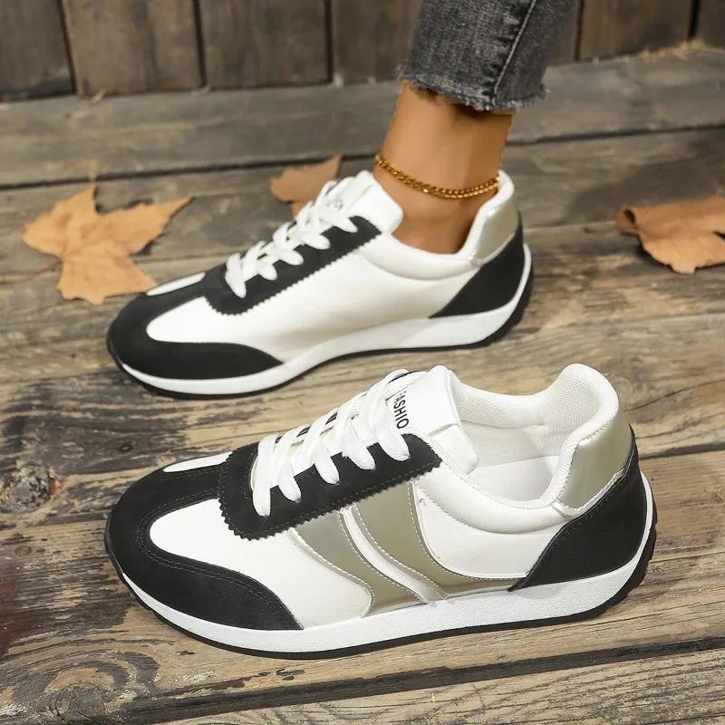 2024 Брендовые женские туфли со шнуровкой спереди, женские вулканизированные туфли, горячая распродажа, цветные, новые, повседневные туфли больших размеров для активного отдыха, Zapatos