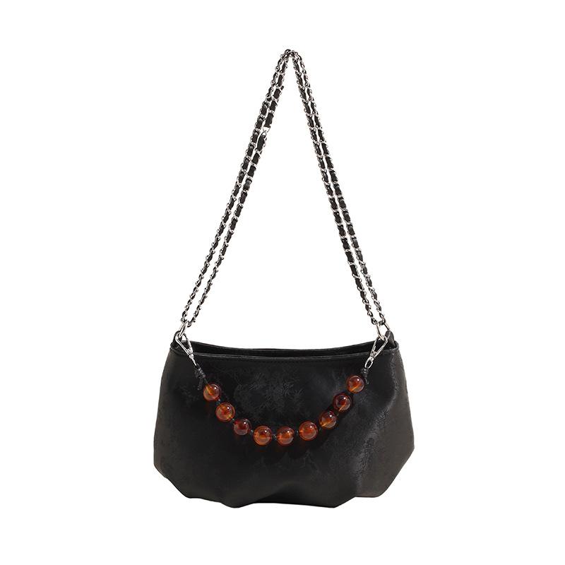 Модная цепочка маленькая сумка женская новая трендовая повседневная на плечо через плечо под мышку ручная сумка