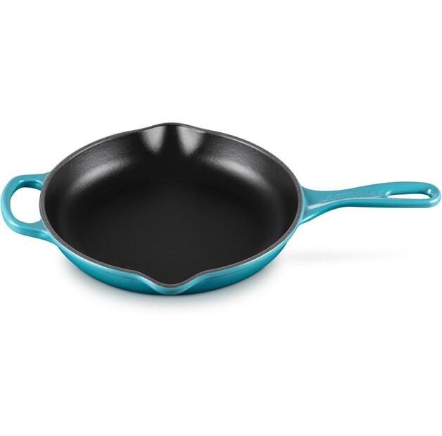 Сковорода Le Creuset Signature круглая сервировочная 23 см, карибская (20182231700422)