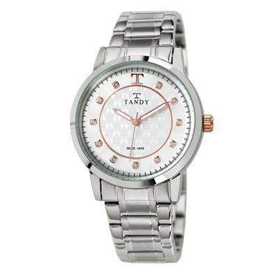 [TANDY] TANDY Signature Luxury Metal (Австрийская инкрустация камнем) Мужские часы Rose Gold T-3914