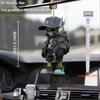 2024 New Flat 2D Acrylic Flat Creative Decoration Special Forces Pendant Car Rearview Mirror Decoration Halloween Pendant