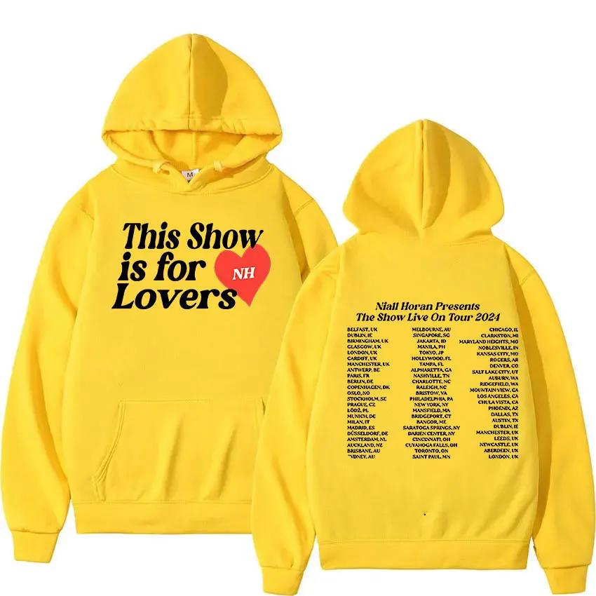 Niall Horan The Show Live on Tour Men's hoodie Casual High-quality Fashion Album Printed Hoodie