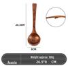 Acacia Wood Salad Utensil Set