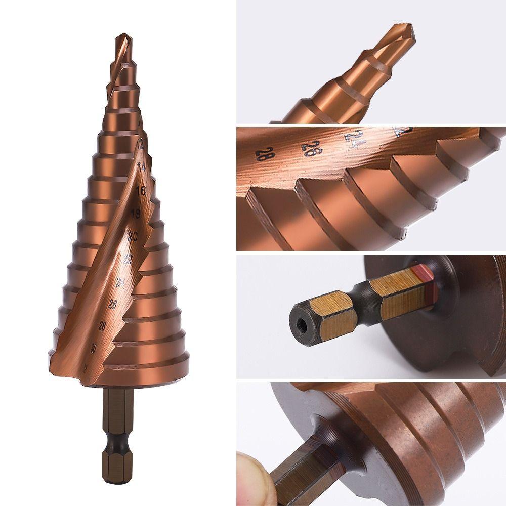 Chamfering Drilling Tools Multi-function Metal Drill Hole Opener Step Drill Bit HSS