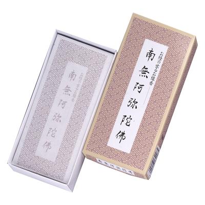 Ароматическая палочка Nippon Kodo с сутрами Будды Наму Амида 84×23×186