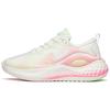 Comfort Technology Shock Absorption Non-Slip Low-Top Running Shoes Women Sneaker White Green Pink 122145556S-6