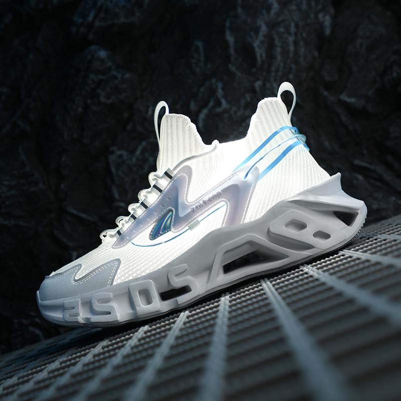 Спортивные кроссовки, мужские сетчатые дышащие повседневные туфли на платформе, мужские кроссовки в уличном стиле, женские кроссовки для бега, пара