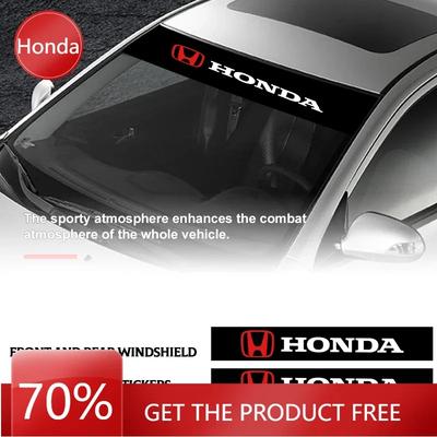 FIT Автомобиль Новый Honda Автомобиль Наклейки на лобовое стекло Передний и задний декоративный значок Для Honda Mugen TypeR Jazz Civic Accord FIT H