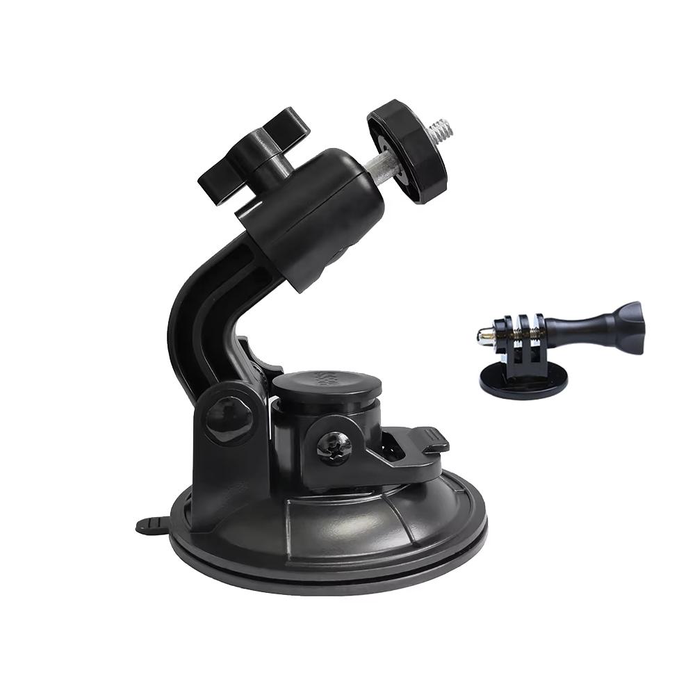 Car Suction Cup 9cm Fixed Vehicle Holder For GoPro Hero 13 12 11 10 9 Insta360 X4 X3 DJI Osmo Action 5 4 3 2 Camera Accessories