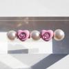 luvinball Heart & Pearl Hair Clip