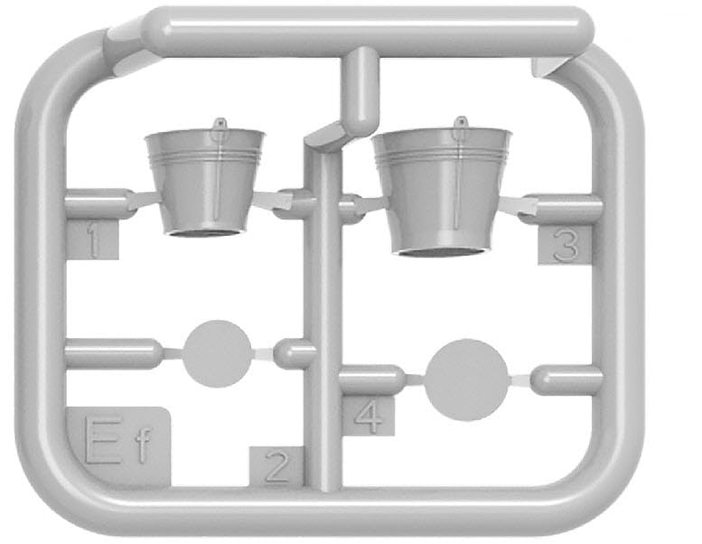 MiniArt Soviet Army 4x4 G7107 Cargo Truck Wooden Body Plastic Model MA35386 Molded Color 1/35 1.5t