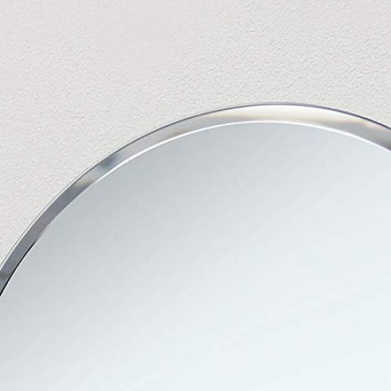 Настенное зеркало для входа в туалет, круглое, 40 x 40 см, настенная наклейка, дизайн, кристалл, круглый [Зеркало в аренду]