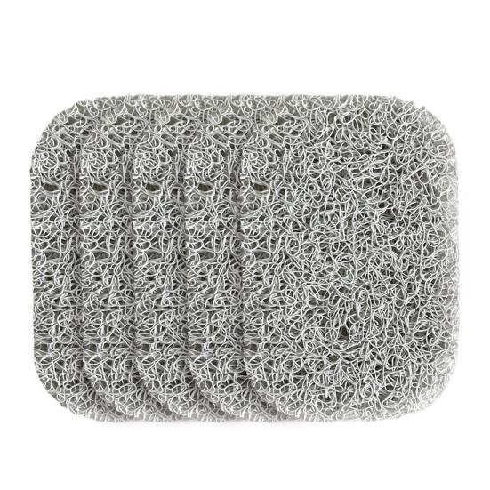 5 шт. в упаковке нескользящие коврики для мыла без бисфенола А, самоосушающиеся подушечки для мыла