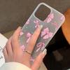 Чехлы для мобильных телефонов iPhone 11 13 15 Pro Max 12 14 Pro Max Чехол для iPhone 16 15 Plus 13 Pro 12 Матовая текстура с рисунком в виде мультяшных цветов