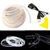 USB EL Wire 10 M/5 M/3 M Гибкая неоновая световая трубка DC 5 В Неоновая трубка Освещение салона автомобиля Световая полоса для внутренней отделки Декоративная