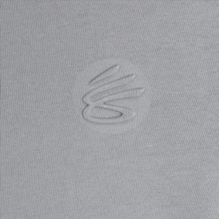 Under Armour Однотонная повседневная дышащая футболка с коротким рукавом для мужчин, топы, современный серый цвет 1383378-011