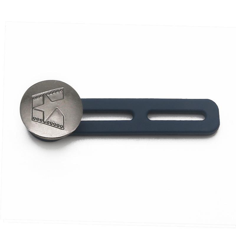 Waist Expansion Button Artifact Metal Nail-free Seam-free Button Removable Adjustable Telescopic Button Jeans Extension Button