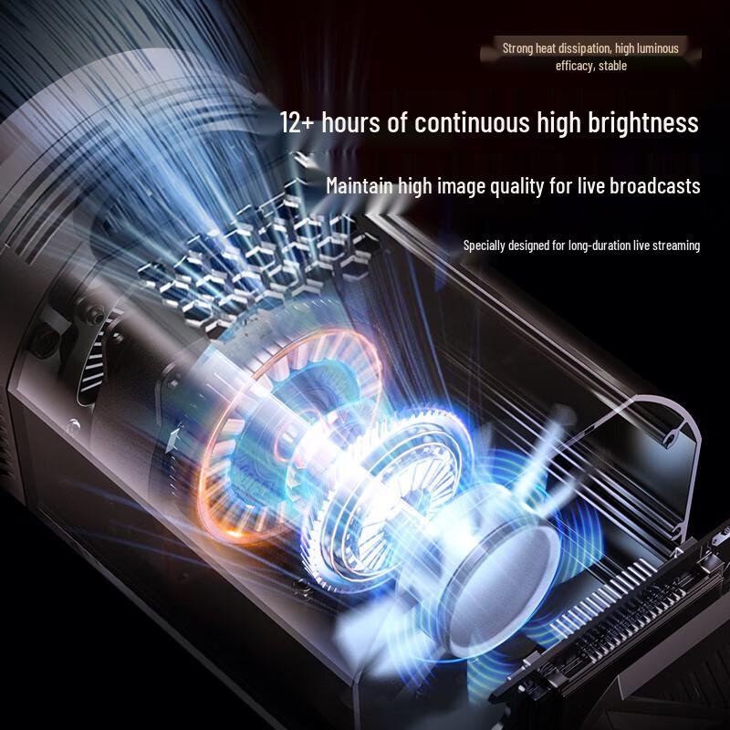 K100 Pro 100W Bi-Color COB LED Video Fill Light