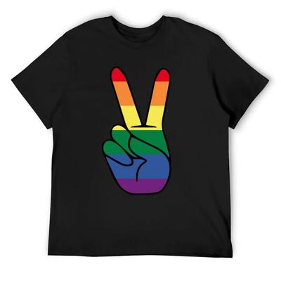 Футболка с принтом Pride оверсайз графическая футболка графические футболки футболка с аниме мужская дизайнерская одежда