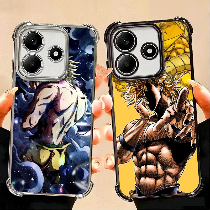 JoJo Adventure Дио Диего Брандо Мягкий чехол для телефона для Xiaomi Poco X7 X8 Pro Max X6 X5 X3 F8 Ultra F7 M8 M7 M5S Redmi 15C 15A 15 14