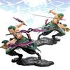 Игрушки Фигурки One Piece 10 см Аниме GK Ророноа Зоро Трехлезвийный Sa-maximum ПВХ Коллекционная фигурка Действия Модель Кукла Подарки Детям