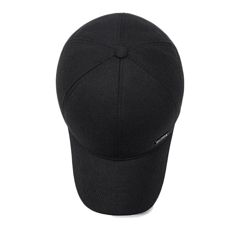 Бархатная толстая защитная кепка для ушей для людей среднего и пожилого возраста, теплая, морозостойкая, бейсболка, осенне-зимняя, мужская, для активного отдыха
