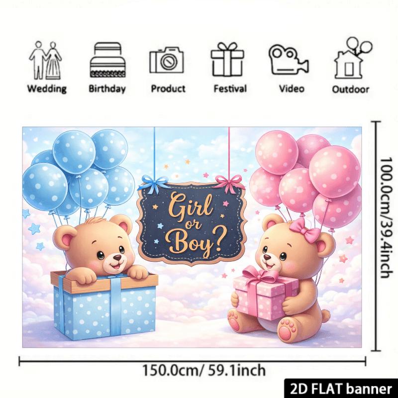 Furry bear wall decorations suitable for longlasting festive decorations at birthday parties weddings and baby showers