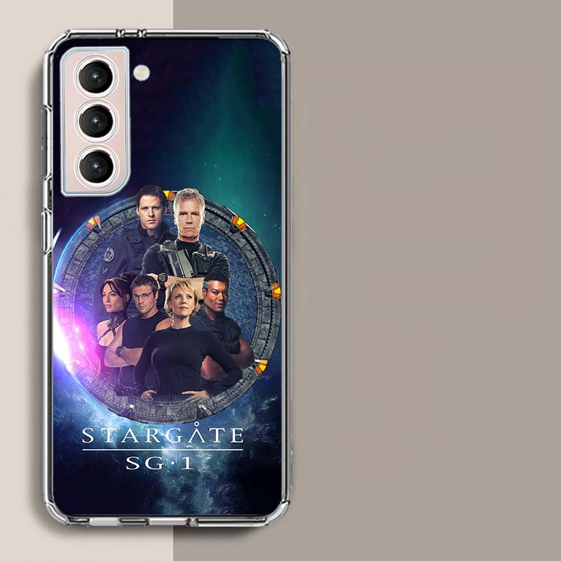 Чехол для телефона Stargate Atlantis для Samsung Galaxy S25 Edge S24 S23 FE S21 S20 S10 Plus S22 S26 Ultra Cover Прозрачные чехлы TPU Capa Sh