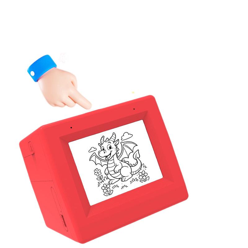Smart Pocket Printer for Kids: Portable Thermal Printer with Screen & AI Voice Interaction