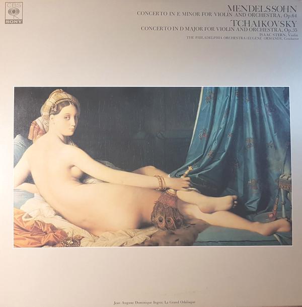 LP Record ISAAC STERN, PHILADELPHIA ORCHESTRA - Mendelssohn, Tchaikovsky, Violin Co FCCA468 CBS SONY Japan Classical Used