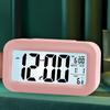 Desk Digital Clock Table Electronic Clock Sound Control Backlight 12/24 Alarm Clock Ringtones Bedrooms Bedside Kids Home Decor