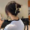 Корейский Instagram большой зажим-акула металлический зажим подставка для затылка заколка для волос с боковым зажимом для всего лица аксессуары для волос