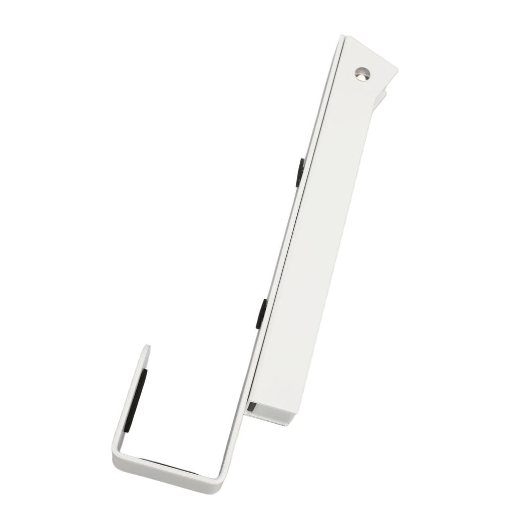 Наддверная вешалка для одежды, белая складная, экономящая место, металлическая наддверная вешалка для пальто