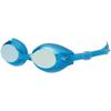 Swimming Competitive Swimming Goggles Swim Goggles Goggles N3JEC611 Unisex Water Mirror [Mizuno] (Cushion Type) Blue/Yellow