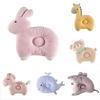 1Pcs Baby Newborn Pillows Lovely Animal Pattern Baby Shape Pillow Anti-rollover Baby Headrest Pillow Pad