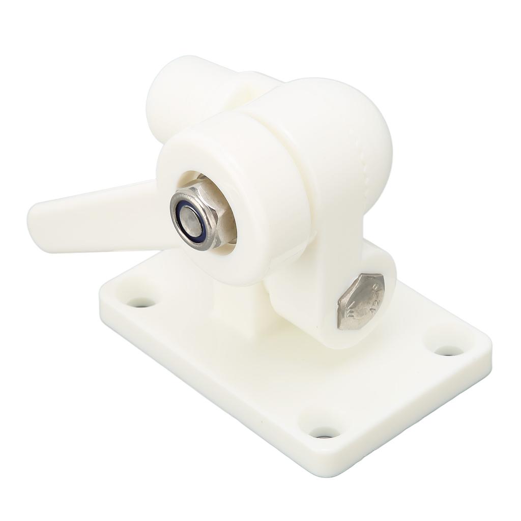 Ratchet Mount High Impact Ultra Strong Nylon Wide Applicability Marine Antenna Mount for Boats Antenna