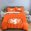 White lion emblem pattern. Bedding sets Duvet cover sets Duvet covers Pillowcases(1 * Duvet Cover 2 * Pillowcases, without duvet insert)