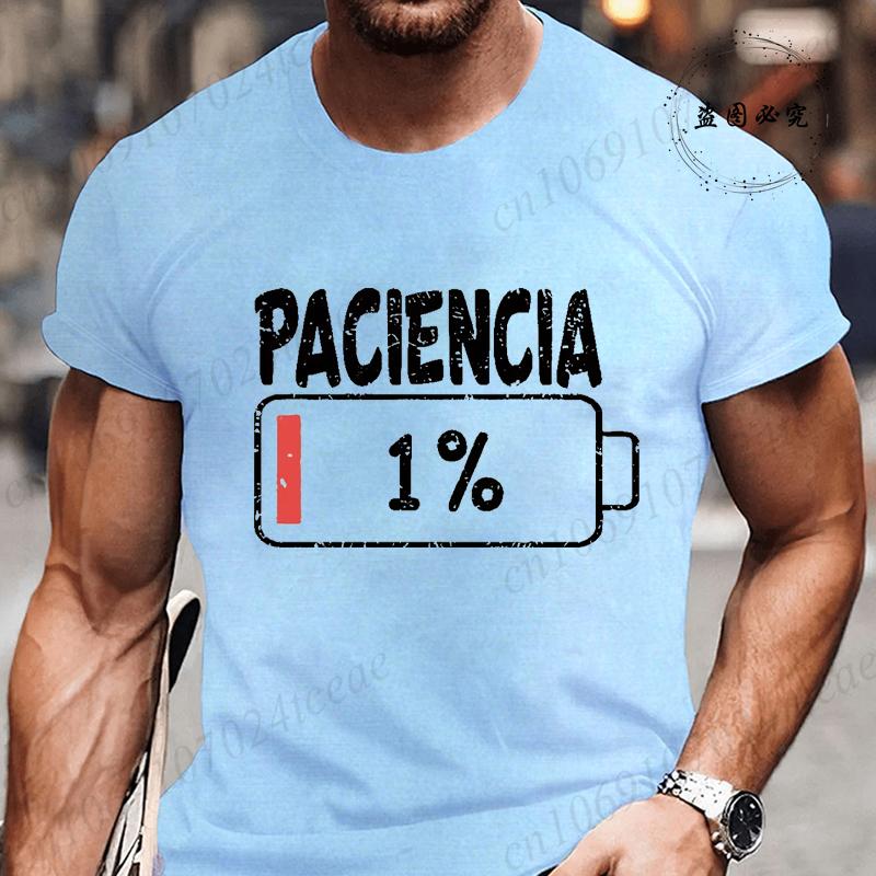 Men Women TShirt Summer Harajuku Funny Vibrant Spanish Letter Print Tees Streetwear Short Sleeve TShirts Fashion Tee Clothes