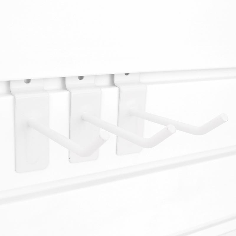 Перфорированные алюминиевые крючки для дисплеев магазинов мобильных телефонов