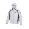 Li Ning Cba 25-26 Сезон Ветрозащитная Утепленная Теплая Тренировочная Спортивная Беговая Куртка Унисекс Куртка Белая AWDVN63-1