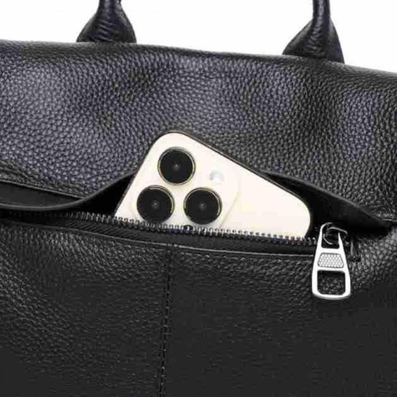 Genuine Leather Backpack Women's Soft New Fashionable All-matching Casual Top-layer Cowhide Large-capacity Anti-theft Travel