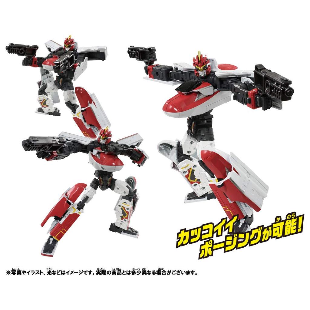 Робот-трансформер Plarail Shinkansen Shinkalion Z Shinkalion Z E6 Komachi Red